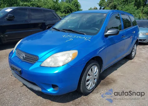 2007 Toyota Matrix Xr из США, поврежденный, VIN 2T1KR32E27C675938
